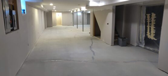 Concrete Floor Before