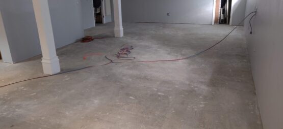 Concrete Floor Before