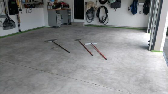 Garage Flooring Before